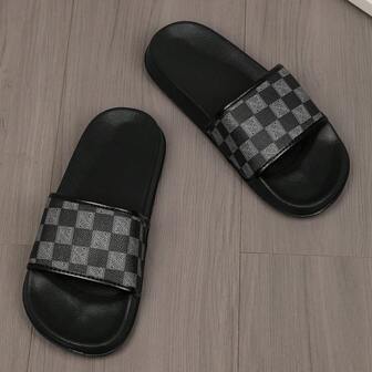 Unisex Thick Platform Bathroom/Home Flip Flops, Soft EVA Sole Slippers For Men And Women, 2025 Summer, Non-Slip Slipper