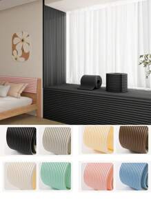 1 pièce Décoration pour la maison, Panneau mural 3D, Coussin mural anti-collision doux, Package mural tatami doux, Coussin de tête de lit mural, Appui de fenêtre sans odeur et isolation thermique, Adhésif auto-collant à enlever, Adhérence forte, Simple et facile à appliquer