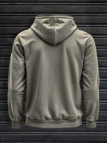 Kit 2 NY Cold Weather Blouse New York Men's Sweatshirt Hooded Sweatshirt With Pocket Kangaroo Warm Jacket - Gris Claro - Ver 5
