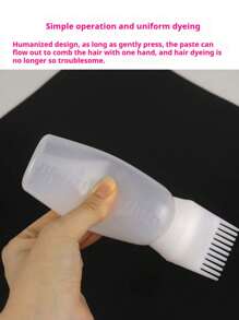 Professional Hair Coloring Applicator Bottle, Hair Salon Hairstylist Hair Dye Brushes, Suitable For Hair Dyeing And Hair Salons Back To School