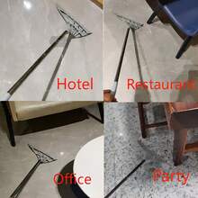 1pc Multifunctional Magic Broom Extended Thickened Edition 112cm/43 Inch Stainless Steel Handle Rubber Strip Silicone Strip Floor Sweeper Car Wiper Lazy Broom Suitable For: Kitchen/Toilet/Living Room/Bathroom/Car/Sweeping Animal Hair/Wiper - 淺粉色 - 查看 5