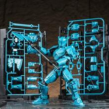 1pc, 4.7inch Lucky T13 Robot Humanoid Toy Model 13 Multi-Joint Movable, 3D Printed Bionic Craft, Suitable For Teenagers Birthday Gifts, Festival Gifts, Party Gifts, Living Room Desktop Ornaments, Bedroom Desktop Ornaments - Multicolor - View 9