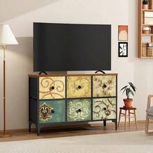 Drawer Storage Cabinet - Mueble de TV con 6 cajones - Ver 5
