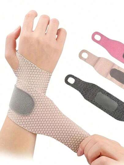 1pc Ultra Thin Breathable Wrist Support, Sports Wrist Brace, Unisex Adjustable Lightweight Wrist Protector