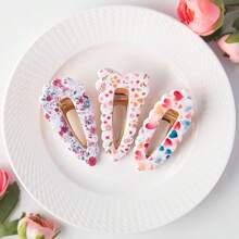 1 Stück/3 Stücke Welliges Design Haarclip Weiche Ton Form, Große Haaraccessoire Modellierton Ausstecher DIY Geschenk Bastelwerkzeug