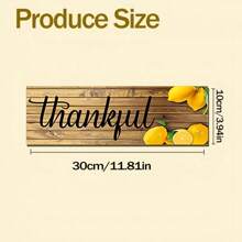3 Pcs Lemon Art Wall Decor, Inspirational Quote Hanging Decorations, Fresh Lemon Pattern, Suitable For Bedroom, Living Room, Bathroom, Home Decor, Best Housewarming Gift