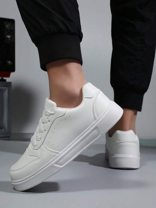 2025 Sommer Neue stilvolle sportliche Lässig Schuhe für Teens, vielseitige Herrenschuhe, rutschfest & abriebfest weiße Schuhe