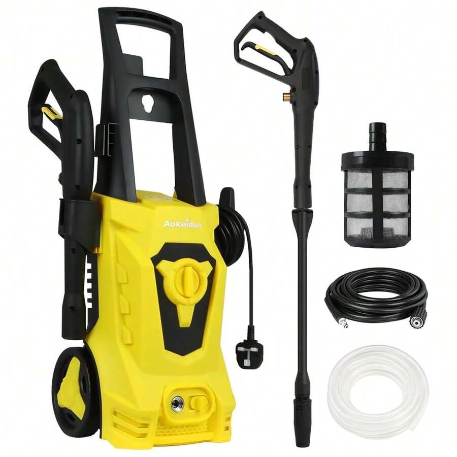 2025's Hottt-Panana High Prsure Washer, 130 Bar Prsure Portable For Home Garden Driveway Use  A Range Of Accri-Parent - Bildfarbe - View 1