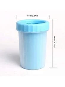 1 copo para limpeza de patas de cachorro, limpador de patas de cachorro, lavador de patas de cachorro, limpador de patas de animais de estimação, escova portátil de silicone para limpeza de animais de estimação, limpador de patas de cachorro, lavador de patas de gato, artigos para gatos, limpador de patas de animais de estimação de limpeza rápida, adequado para cães e gatos pequenos, médios e grandes. (Existem três cores para escolher)