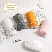 Stress-Relieving Mouse Pad, Wrist Pad, Wrist Pad, Cute Cartoon Office Desk Pad, Wrist Rest, Hand Rest, Hand Pillow