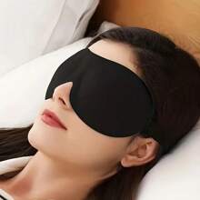 1 pièce Masque pour les yeux léger et respirant, Masque pour les yeux 3D doux et confortable adapté pour le sommeil, la sieste, les voyages, le travail de nuit, le yoga et la méditation