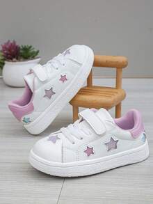 New Fashionable & Cute Unisex Classic Baby Skateboard Sneakers, Casual Shoes, Toddler Shoes Suitable For Daily Wear - White - View 3
