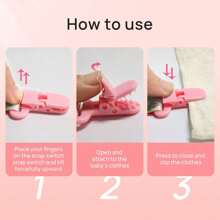 1pc Personalized Pacifier Clip With Name, High-Quality Fabric, Is Its First Criterion. The Selection Of Materials, And Harmless, Every Detail Has Been Strictly Polished, Multi-Functional, Ornamental, Letter, Stylish, Modern, Colorful, Cute, Adorable, Casual, Custom, Personalised, Unique, Customized, Ideal Gifts For Him, Ideal Gifts For Her,Kids,Urban Gala