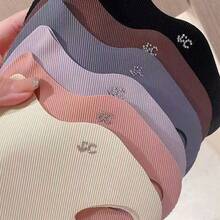 1 件女士防紫外线防晒面罩，无缝、薄、优质、透气，适合旅行、度假、街头穿着、多用途 - 彩色 - 查看 12