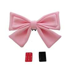 1pc Detachable Bowknot Motorcycle Helmet Decoration, Delicate Cute Girl Style Accessory For Bike Cycling