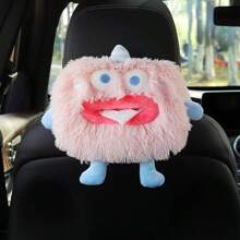 1 Stück - Reise Auto Taschentuchbox kreativ süßer kleiner Monster Auto Hängetasche Auto Taschentuch Tasche Auto Hängende Taschentuch Rack Aufbewahrungsbox Auto Taschentuchbox Sommer für Frauen Aufbewahrungsorganizer Geschenk Hochzeit