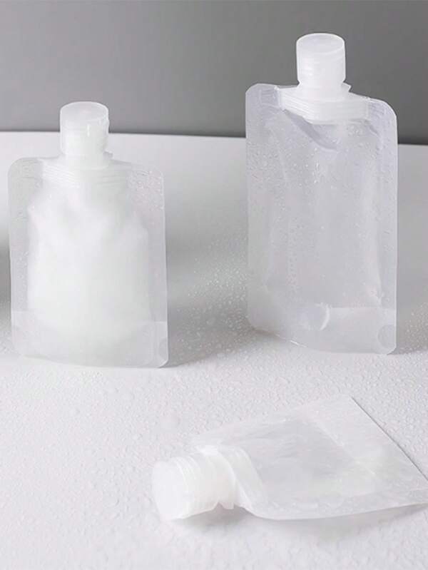 1/5 Stück nachfüllbare Reiseflaschen, tragbare Einwegverpackungen für Shampoo, Lotion, Kosmetik, Duschgel, Toilettenartikel für die Körperpflege