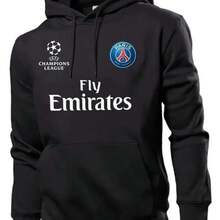 Men's Sweatshirt, Team Sweaters, Tracksuit, Coat, PARIS PSG FLY - màu đen - Xem 1