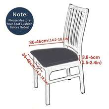 Velvet Cushion Covers Washable Seat Cushion Slipcover Dining Room For Hotel, Ceremony, Banquet Wedding Party (Velvet Black,1/4/6Pcs),Velvet Seat Covers For Dining Room Chair Set Of 1/4/6Pcs, Stretch Fit Removable Washable Chair Seat Cushion Protector Slipcovers With Ties,Velvet Stretch Chair Seat Covers, Soft Thick Solid Luxury Dining Chair Slipcover Stretchable Chair Seat Protector For Kitchen, Hotel - Solid Color - View 5