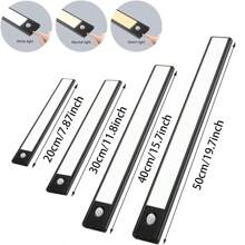 1 Stück Schranklicht mit Bewegungssensor, 3-Farbton dimmbare LED Nachtbeleuchtung, wiederaufladbare Wandleuchte, magnetische Kleiderschrankbeleuchtung, kabellose Beleuchtung für Küche, Treppe, Kleiderschrank, Arbeitszimmer