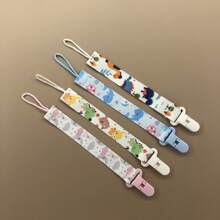 1pc Personalized Pacifier Clip With Name, High-Quality Fabric, Is Its First Criterion. The Selection Of Materials, And Harmless, Every Detail Has Been Strictly Polished, Multi-Functional, Ornamental, Letter, Stylish, Modern, Colorful, Cute, Adorable, Casual, Custom, Personalised, Unique, Customized, Ideal Gifts For Him, Ideal Gifts For Her,Kids,Urban Gala