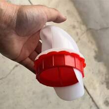 4pcs.Chicken And Duck Feeder, Poultry Feeder, Can Be Installed With Perforated Water Buckets For Easy And Simple Chicken Feeding, Gravity Feeder