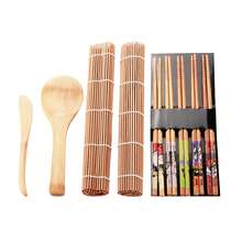 XUANHONG-TECH 13-Piece Complete Sushi Making Kit With Bamboo Mat, Rice Paddle & Chopsticks – DIY Sushi Roller Set For Family Party, Healthy Food Lovers New In 2026! - 彩色 - 查看 2