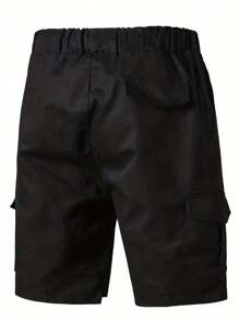 Men's Workwear Shorts: Thin Ice Silk Loose Plus Size Casual Sports American-Style Bermuda Shorts