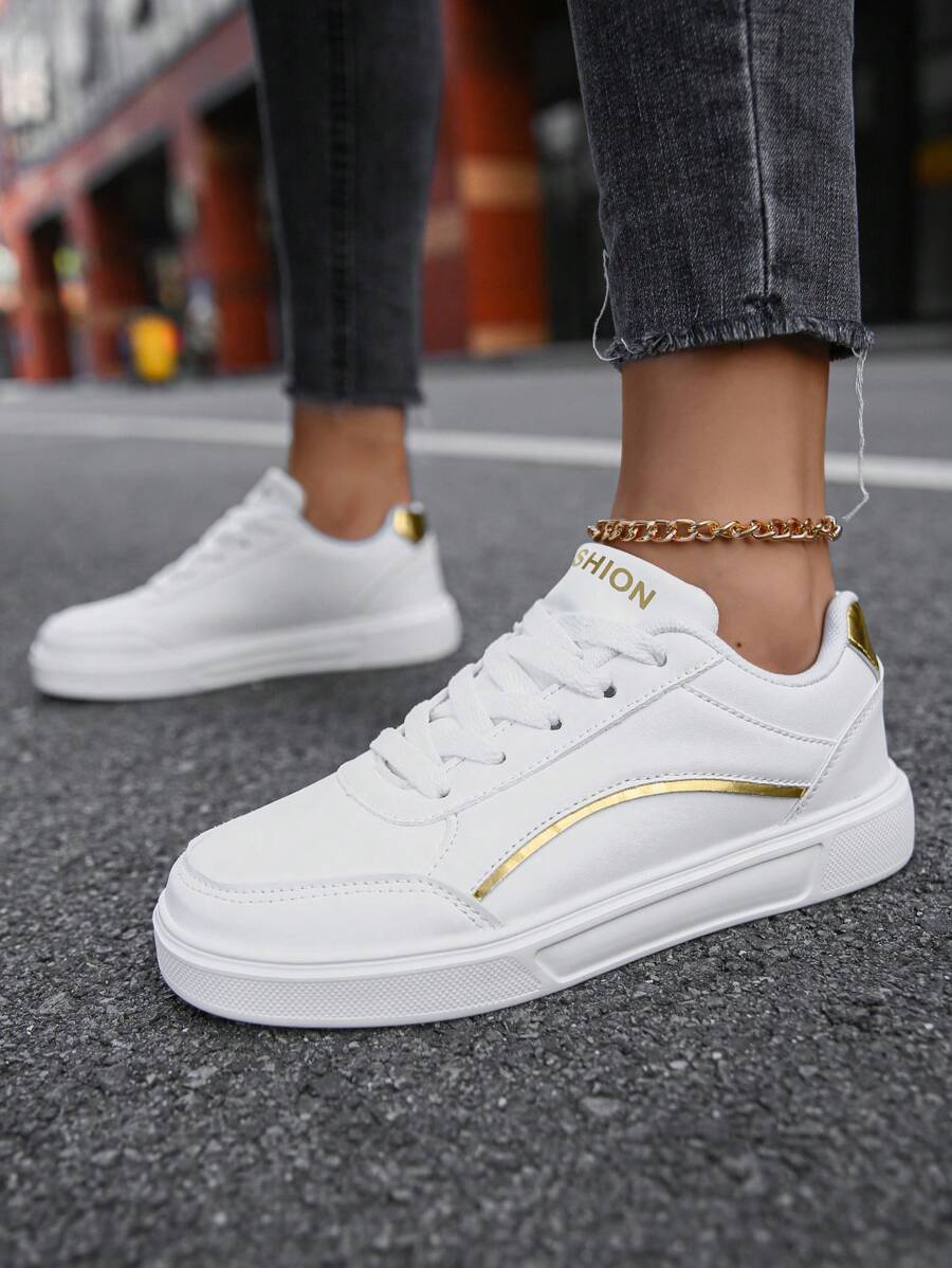 Men's Fashion Casual Shoes, Outdoor Sports Shoes For Teenagers, Lightweight & Comfortable Soft-Sole Campus Sneakers, Skateboard Shoes With Random Print, Casual/Preppy/Business Commuting Glitter Shoes, Campus Leisure Shoes, Sports Running Shoes Suitable For Weddings, Parties, Office, Home, Gym, Outdoor, All Seasons
