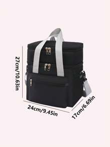 1pc Thickened New Double-Layer Lunch Box Bag Insulation Bag Multifunctional Lunch Bag Outdoor Picnic Preservation Crossbody Ice Pack, Back To School1pc Thickened New Double-Layer Lunch Box Bag Insulation Bag Multifunctional Lunch Bag Outdoor Picnic Preservation Crossbody Ice Pack1pc Thickened New Double-Layer Lunch Box Bag Insulation Bag Multifunctional Lunch Bag Outdoor Picnic Preservation Crossbody Ice Pack, Back To School