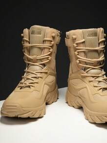 Herren Outdoor Schuhe, bequeme Hochbund Schuhe, modische Herrenschuhe, Camping Wüstenstiefel, Arbeitsschuhe, leichte Kampfstiefel, neue Delta Force Wanderschuhe, Gefechtsausbildungsstiefel