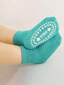 5 par wielokolorowych skarpetek antypoślizgowych dla niemowląt i dzieci, miękkie, kropkowane, gumowe skarpetki dla maluchów, odpowiednie do noszenia w pomieszczeniach i na co dzień