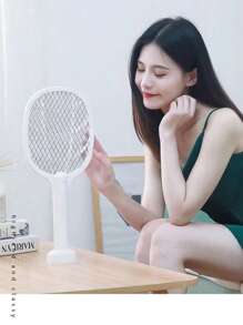 Handheld Electric Fly Swatter Bug Zapper Racket Fly Swatter With USB Rechargeable Mosquito Killer Lamp Pest Control