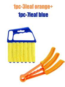 1/2/3/4pcs,Blinds Air Conditioning Gap Brush ,Blind Duster For Wood Blinds;Detailing Brush Set;Car Detailing Brush;Blind Dusters For Cleaning;Blind Cleaner; Detachable And Washable Window Cleaner Exhaust Fan Dust Removal Detergent-Free Edge Seam Brush Detachable,