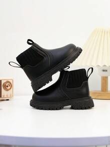 Botas de bebé de moda, versátiles, ligeras y cómodas, zapatos unisex para niños