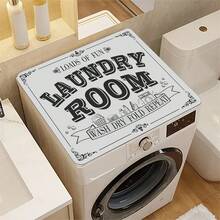 1pc Premium Non-Slip Rubber Mat For Washing Machine & Dryer - Waterproof, Easy To Clean, Top Protector Pad For Kitchen And Laundry Room - 23.6x19.6in, Multiple Colors Available - Multicolor - View 11