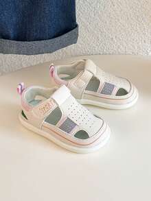 Kinder-Kleinkind Jungen und Mädchen Weichsohlen Sandalen, Baby Sommer rutschfeste Sportschuhe, 1-2 Jahre alt