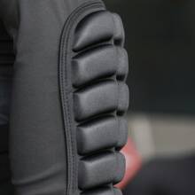 Camiseta de armadura para motociclismo de hombres WOSAWE, transpirable, elástica, con protección de impacto EVA y almohadillas suaves