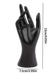 1pc Elegant Hand-Shaped Jewelry Display Stand - Ideal For Rings, Bracelets & Necklaces - Perfect For Home And Retail Showcasing - Multicolor - View 6