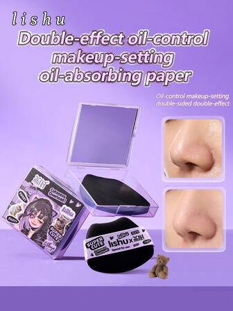 lishu Powder Puff Oil-Absorbing Facial Tissue, Special High-Grade Facial Tissue, Portable And Hygienic For Men And Women's Faces,Blotting Paper,Beauty,Skin Care Products,Spa,Self Care,Skin Care Tools,Face Care,Esthetician Supplies,Skin,Face Wash,Facial