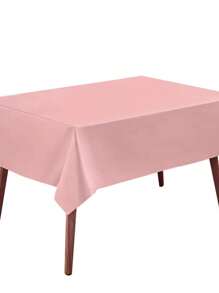 Solid Color Waterproof Oilproof Tablecloth For Birthday Party, Modern Style Dining Cloth, 4 Colors Table Cover Tablecloth Placemats Batch