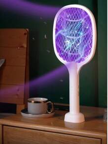 Handheld Electric Fly Swatter Bug Zapper Racket Fly Swatter With USB Rechargeable Mosquito Killer Lamp Pest Control