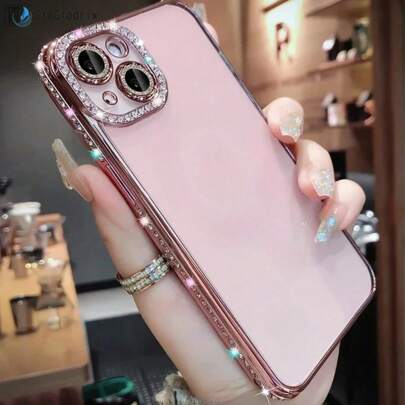 حافظة واقية عالمية جديدة من CTEGLODRIX، رقيقة جدًا وجميلة، مطلية بالكهرباء، مناسبة لهواتف 16 Pro Max 15 14 13 12 11 Pro Max Plus، مزودة بواقي عدسة، حافة ناعمة مقاومة للصدمات، غطاء مقاوم للماء ومقاوم للخدش للسلسلة 16