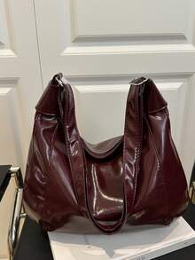 时尚勃艮第女士手提包，新款时尚单肩包，今年流行，时尚勃艮第包