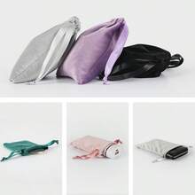 1pc Soft High-End Velvet Drawstring Jewelry Pouch, Jewelry Gift Bag, Treasure Pouch, Phone Pouch, Goodie Bag - Multicolor - View 6