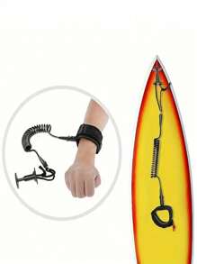 1 Stück Surfbrett Leine, Stand-Up-Paddelbrett Leine, Surfzubehör geeignet für Outdoor-Sport zum Schutz beim Surfen, Strandutensilien, Strandaccessoires, Schwimmreifen