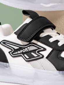 1 Pair Unisex Casual Sneakers With Lights, Lightweight Stylish Slip-Resistant, Suitable For Spring, Summer, Autumn, Winter