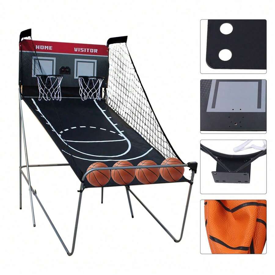 HaroldDol Timer da basket, tabellone segnapunti - nero - Visualizzare 1