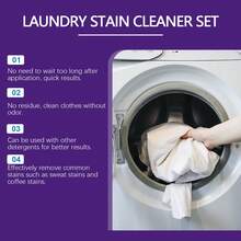 Gentle Clothing Stain Remover, Effectively Removes Stubborn Stains Without Damaging Fibers - Multicolor - View 5