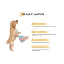 1 copo para limpeza de patas de cachorro, limpador de patas de cachorro, lavador de patas de cachorro, limpador de patas de animais de estimação, escova portátil de silicone para limpeza de animais de estimação, limpador de patas de cachorro, lavador de patas de gato, artigos para gatos, limpador de patas de animais de estimação de limpeza rápida, adequado para cães e gatos pequenos, médios e grandes. (Existem três cores para escolher)